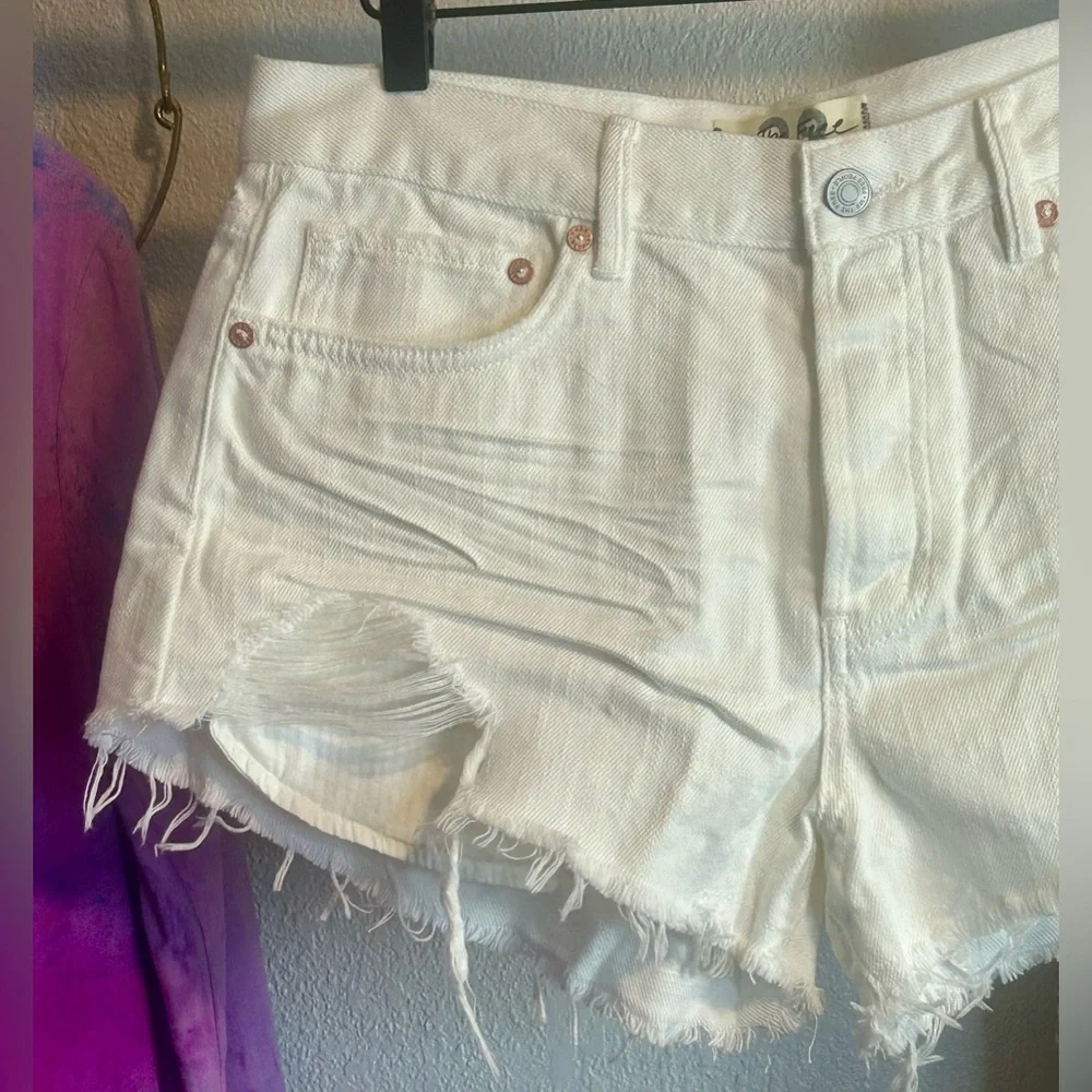 NWT Free People We the Free denim shorts size 28